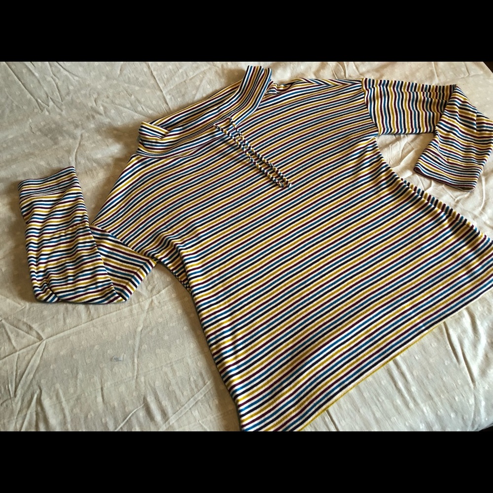 Talbots Jersey Knit Wide Turtleneck (Size M)